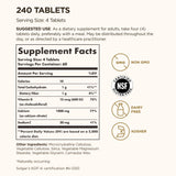 Solgar Calcium Citrate D3 – tablettes en gros plan, présentation du produit