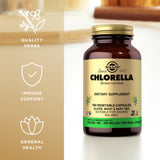 Solgar Chlorella – certificat kasher et norme d'excellence.