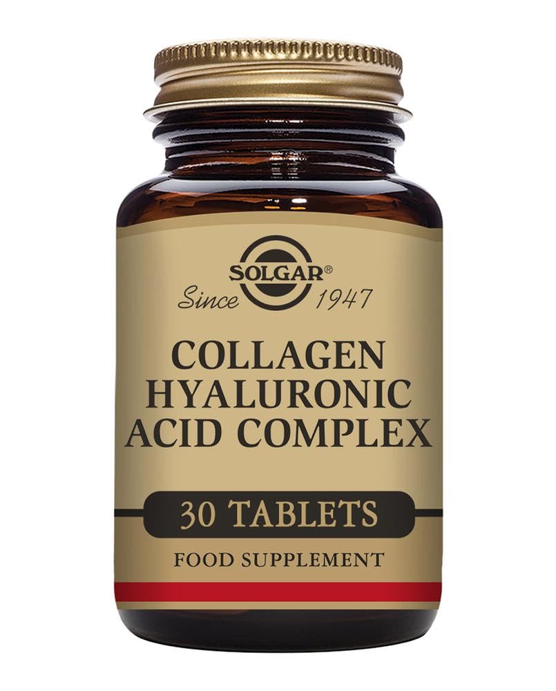 Solgar Collagene Hyaluronique — ingredients avec collagène, chondroïtine et vitamine C