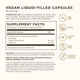 Solgar Curcumine Spectre Complet — capsule LiCap, libération efficace pour articulations et vitalité.