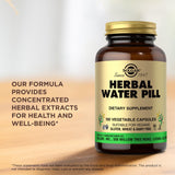 Solgar emballage bouteille à base d’herbes sur étagère, choix naturel et pratique.