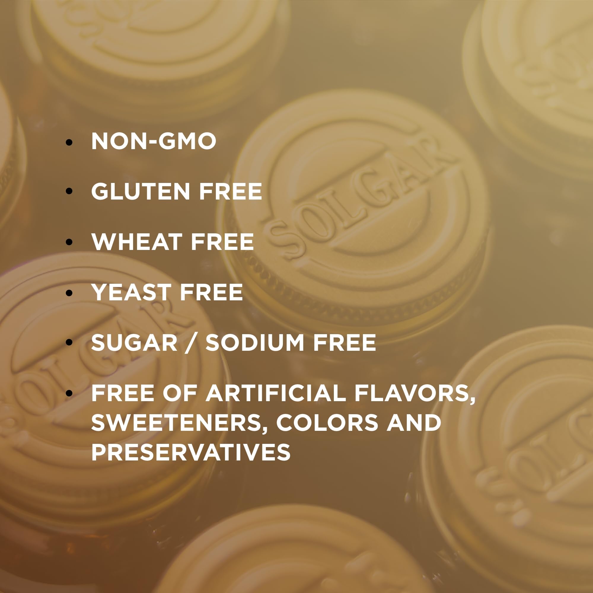 Solgar Essential Amino Complex, certification kasher et non-OGM, traçabilité élevée.