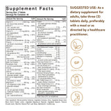 Solgar Femmes Multiples: comprimés visibles, formule multivitaminée pour femmes.