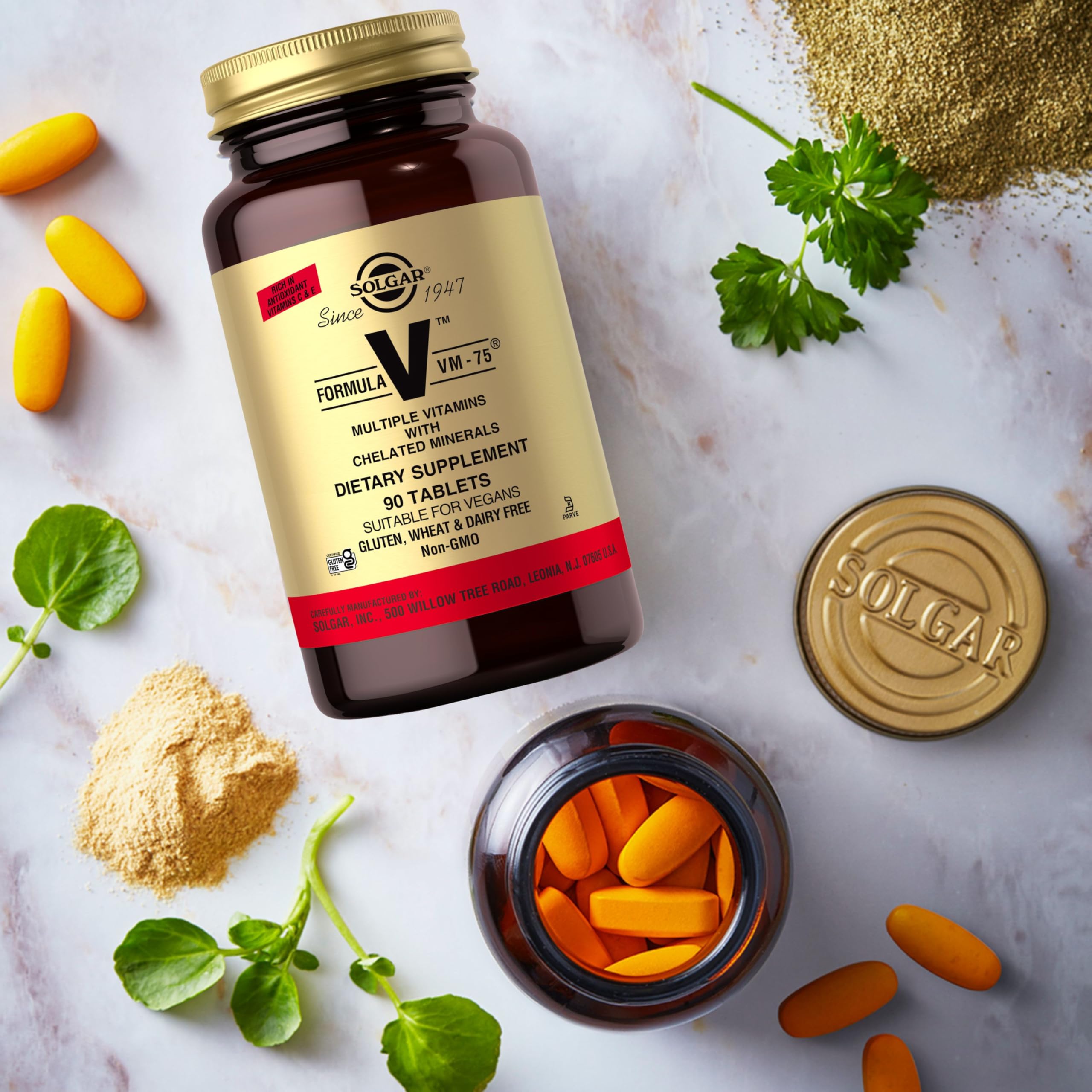 Solgar Formula VM-75 qualité Gold Standard, promesse de qualité et traçabilité.