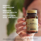 Solgar Formule d'Équilibre Féminin — procédé Smartabsorb pour une absorption potentielle optimisée.
