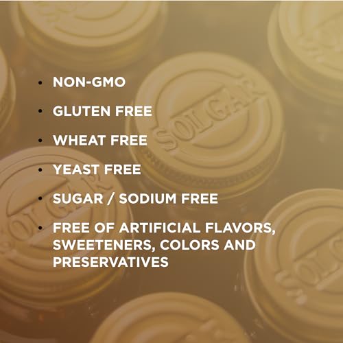 Boîte Solgar Ginkgo Biloba avec certifications qualité et emballage soignés.