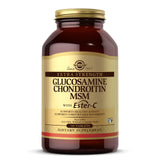 Solgar Glucosamine Chondroïtine MSM Ester-C — bouteille et capsules faciles à avaler pour les articulations