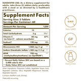 Solgar Glucosamine Chondroïtine MSM Ester-C — capsules visibles soutenant la mobilité