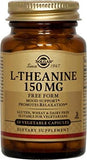 Capsules faciles à prendre, Solgar L-Theanine, dose quotidienne pratique.