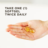 Solgar Omega-3 950 mg – etiquette: informations claires sur la pureté et les origines marines.