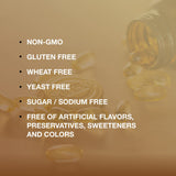Solgar Oméga-3 950 mg – utilisation quotidienne adaptée sans gluten et sans lactose.