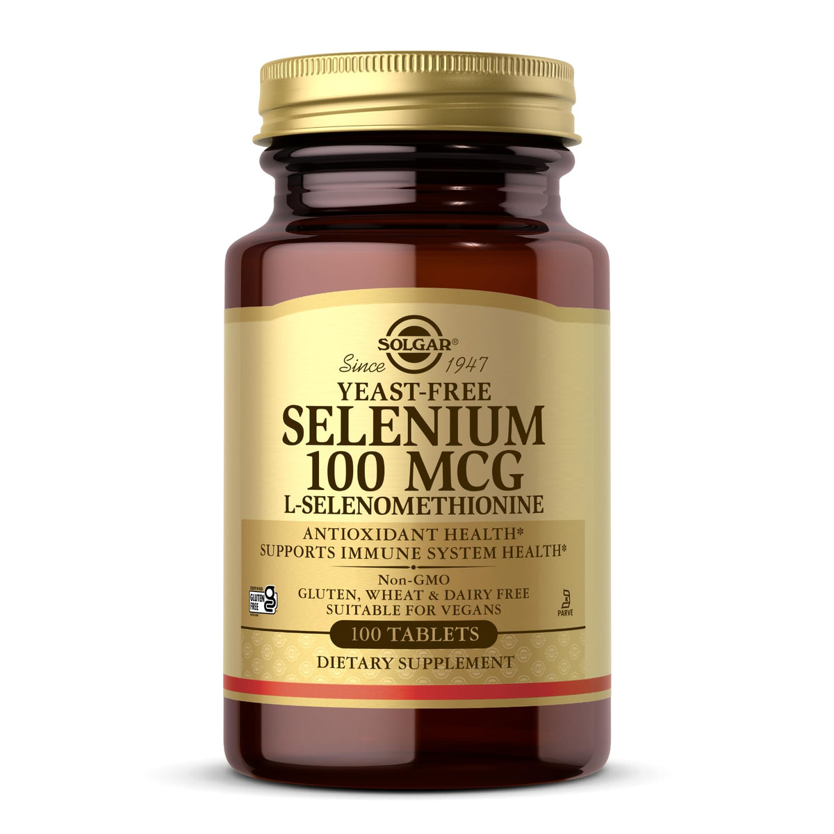 Solgar Sélénium 100 mcg, emballage pratique pour le rituel quotidien.
