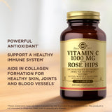Solgar Vitamine C 1000 mg emballage extérieur facile à stocker