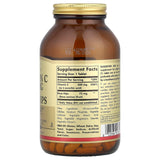 Solgar vitamine C 500 mg avec cynorrhodon, sans produits laitiers, idéal pour allergies.