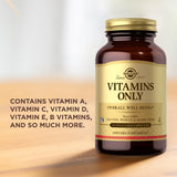 Solgar Vitamines uniquement, dose par capsule simple et controlee.