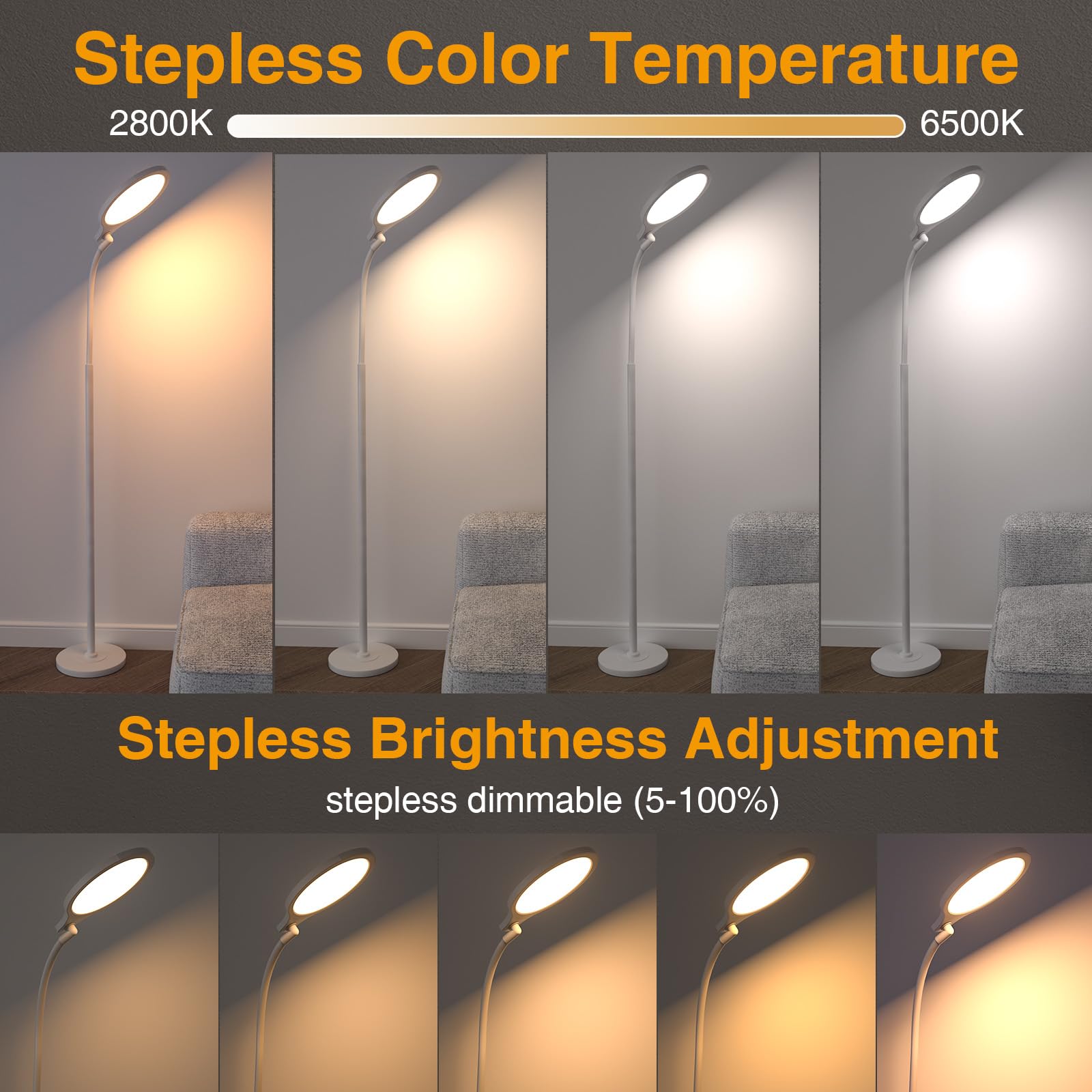 Lampe SOLLA à 11000 lux pour un éclairage puissant les jours gris.
