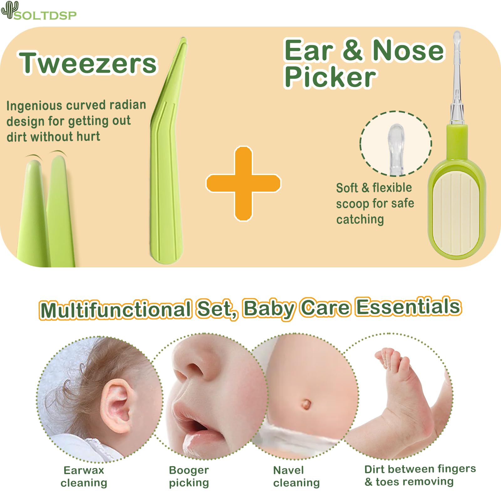 Soltdsp extracteur nez bébé pratique et sans douleur