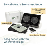 Solu n.o.w. Tone Therapy : outil pratique pour revenir au calme pendant une pause.