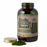 Bouteille Daily Green Boost de Solutions For Better Health prête à intégrer votre routine.