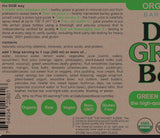 Ingrédients biologiques Daily Green Boost sans additifs visibles.