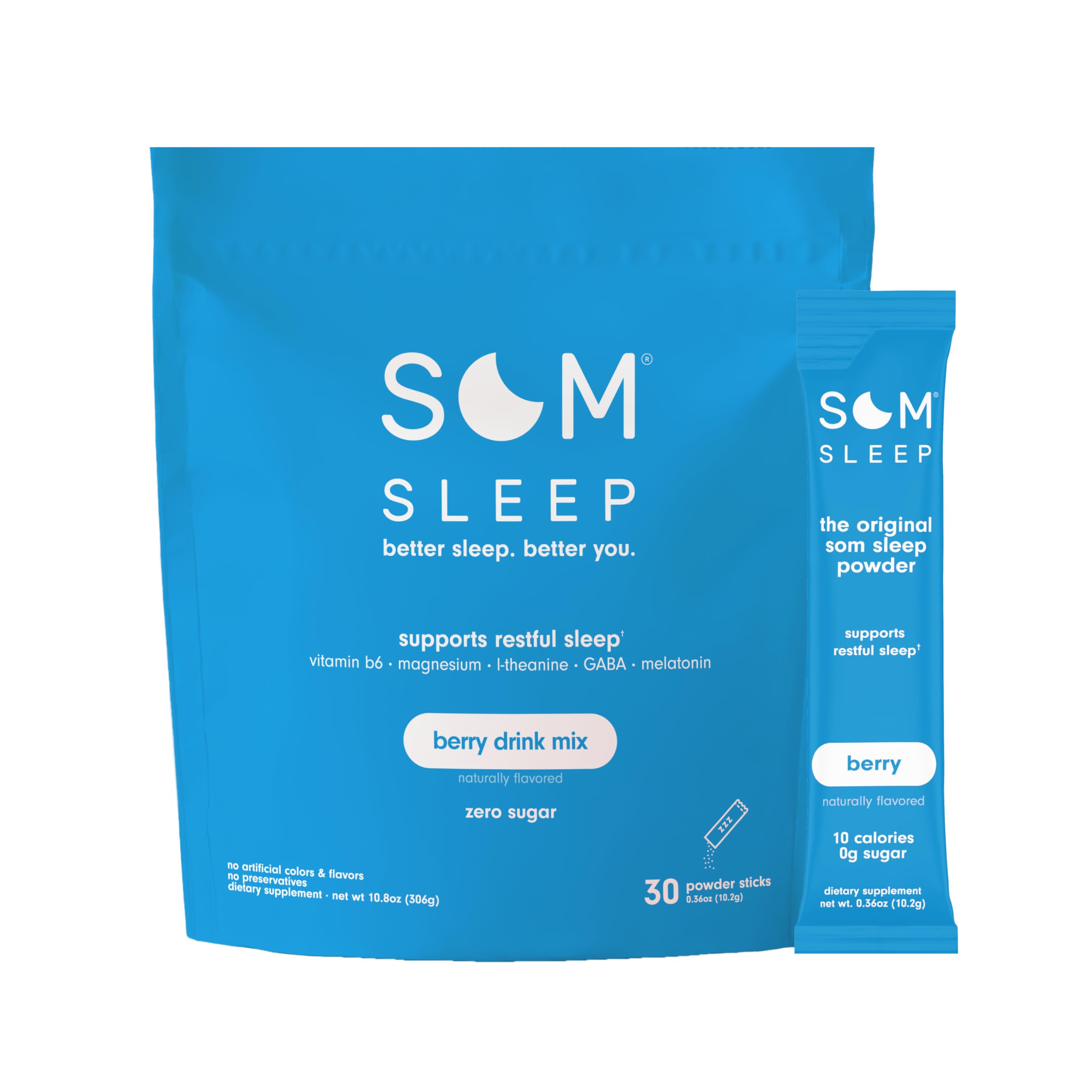 Som Sleep - sachets portables pour un endormissement pratique.