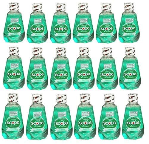 Somall Scope bain-bouche Original Mint, bouteille voyage 36 ml, souffle frais en déplacement.