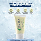 Sombra Original Gel Froid, absorption rapide, pénètre sans résidu gras après application.