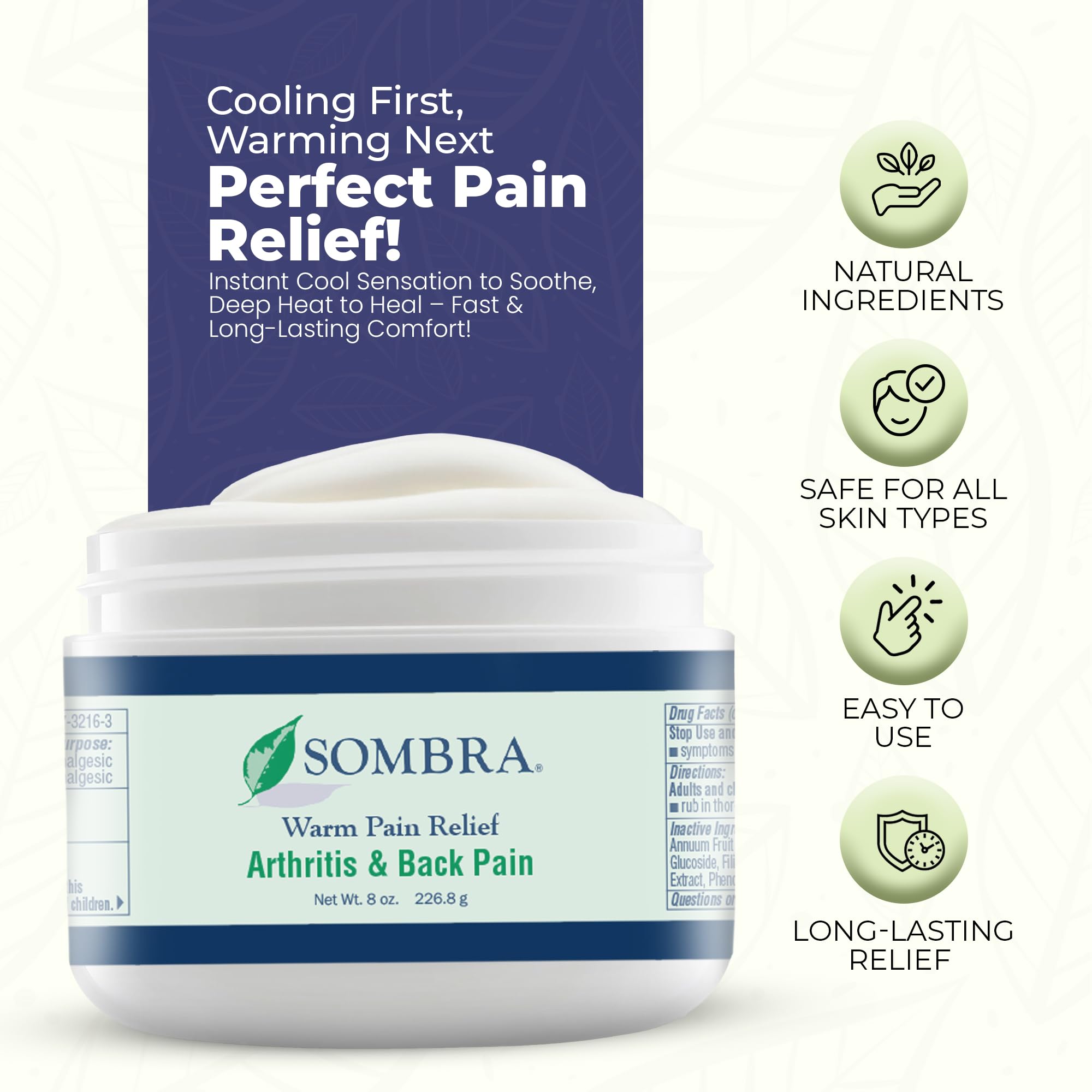 Sombra gel thérapie chaude – massage et gestes pour confort musculaire.