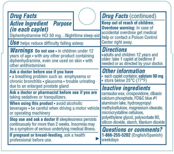 Sominex diphenhydramine-50mg ingrédient actif sûr à considérer