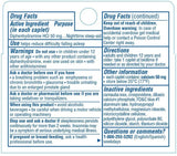 Sominex, emballage montrant la notice et l'éligibilité FSA/HSA.