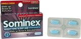 Sominex-emballage-pack-six: pack économique pour sommeil occasionnel.