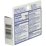 Étiquette Sominex Formule Originale indiquant sans stimulant et mode d’emploi nocturne.