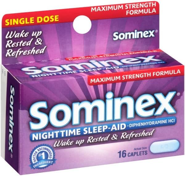 Sominex capsules utilisation avant dodo: idéal pour s'endormir.