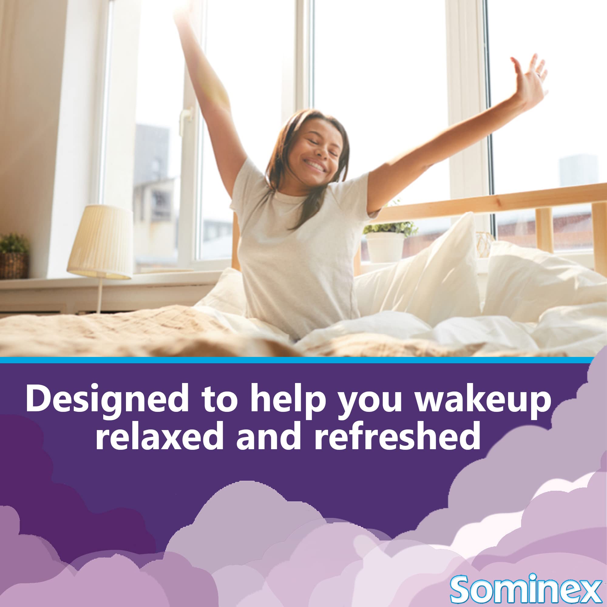 Sominex 25 mg Diphenhydramine: soutien du sommeil sans dépendance