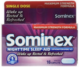 Sominex-tablettes-formule-originale: comprimés faciles à avaler pour le soir.