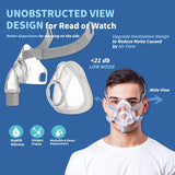 Sonalux coussin masque CPAP : ajustement doux et étanchéité stable