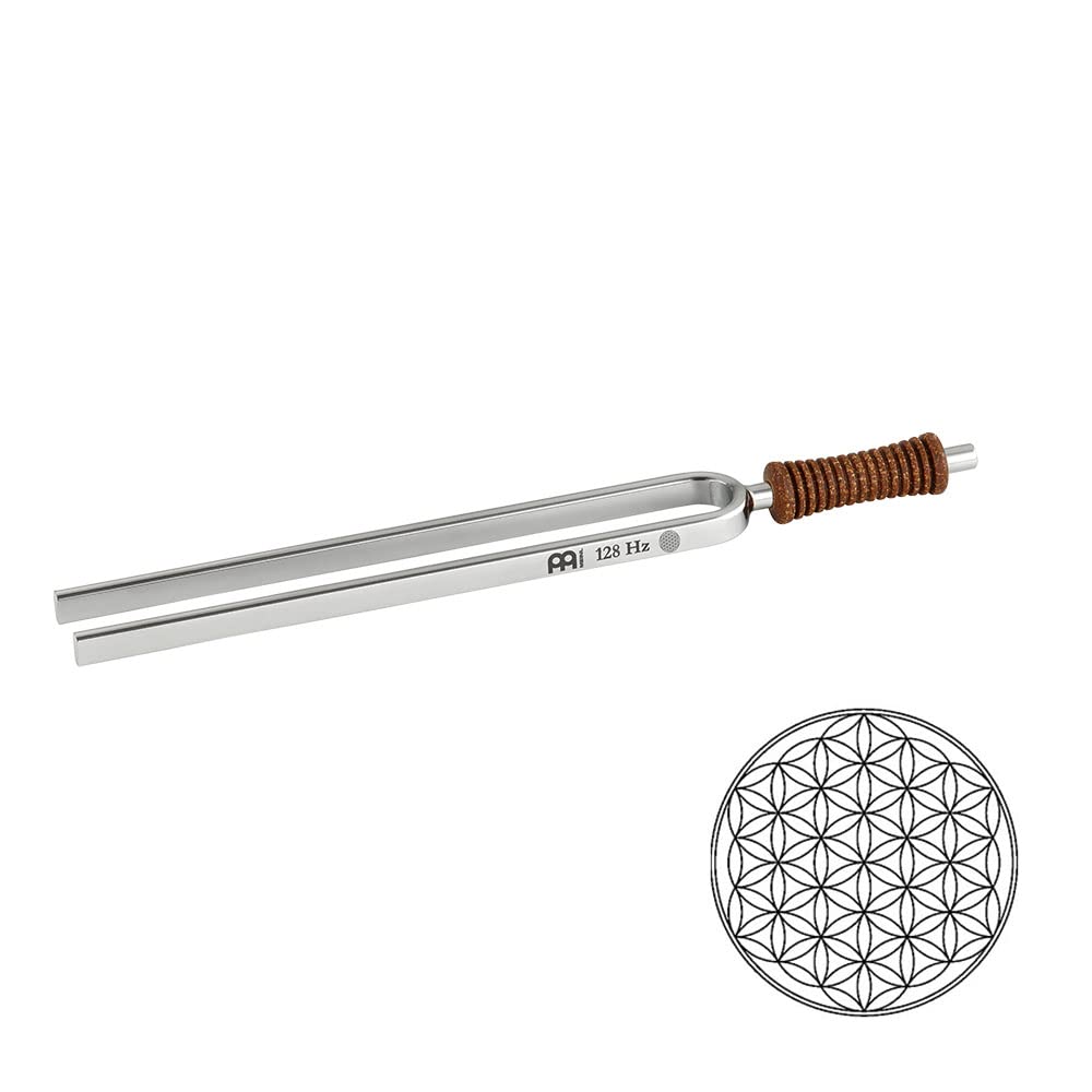Sonic Energy diapason planétaire fleur de vie 128 Hz, pour harmoniser l'esprit lors de la méditation.