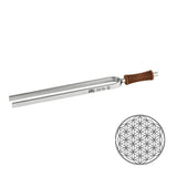 Sonic Energy diapason planétaire fleur de vie 128 Hz, pour harmoniser l'esprit lors de la méditation.