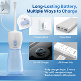 Batterie longue durée Sonmol, jusqu’à 60 utilisations par charge.