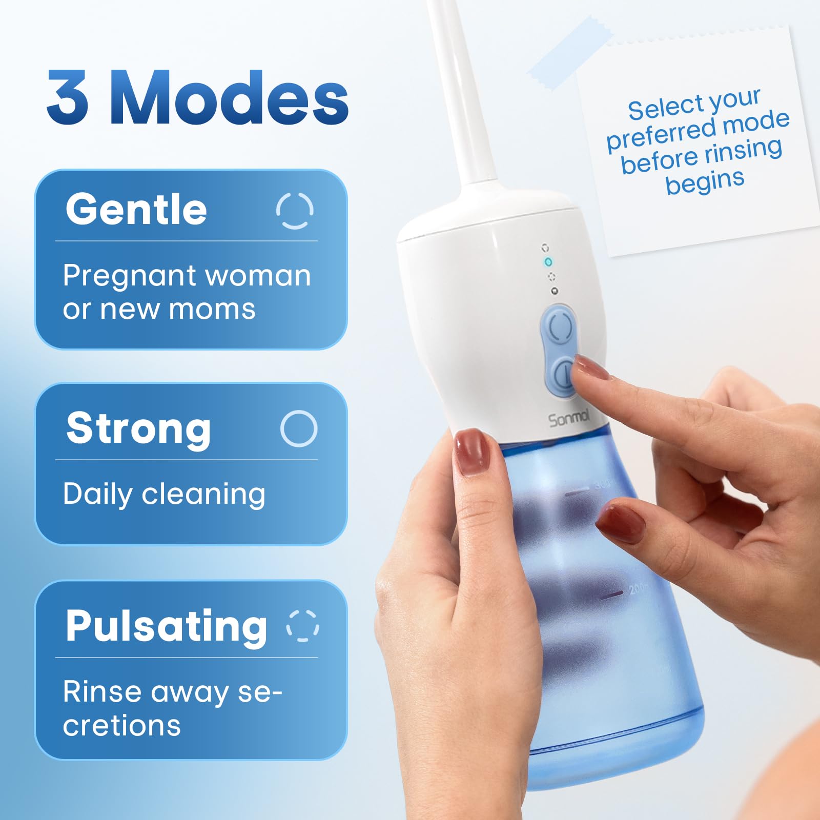 Buse rinage quotidien Sonmol pour l’hygiène domestique régulière.
