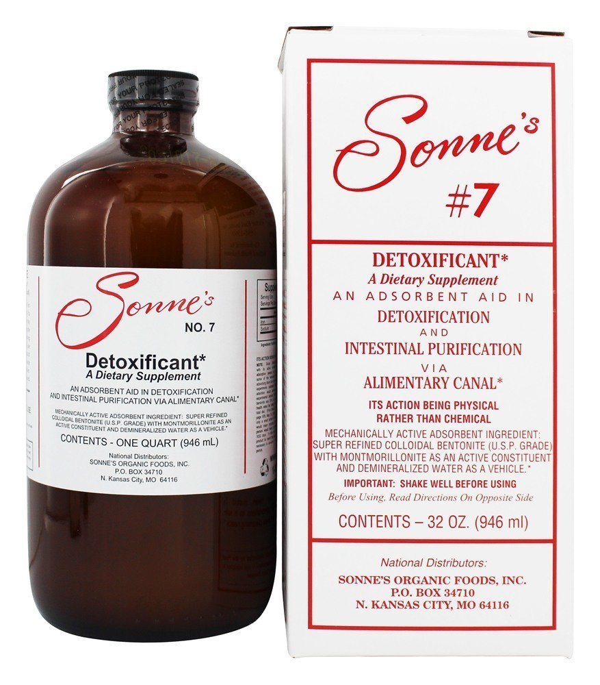 Sonne's Detoxifiant #7 bouteille prête à verser pour une routine naturelle