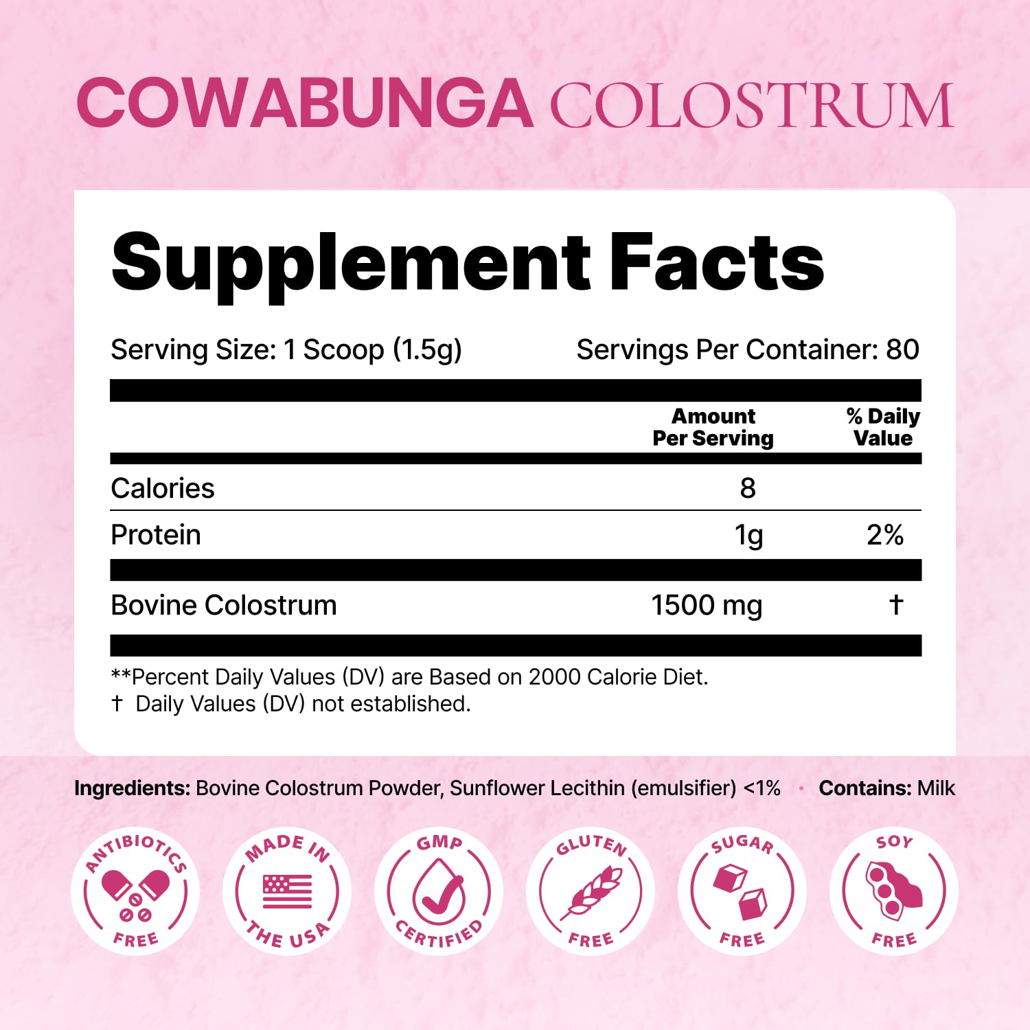 SonoHealth Cowabunga Colostrum – Guide-dosage: conseils clairs pour démarrer facilement.