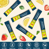 Sooergy: emballage compact facilitant le transport des sachets.