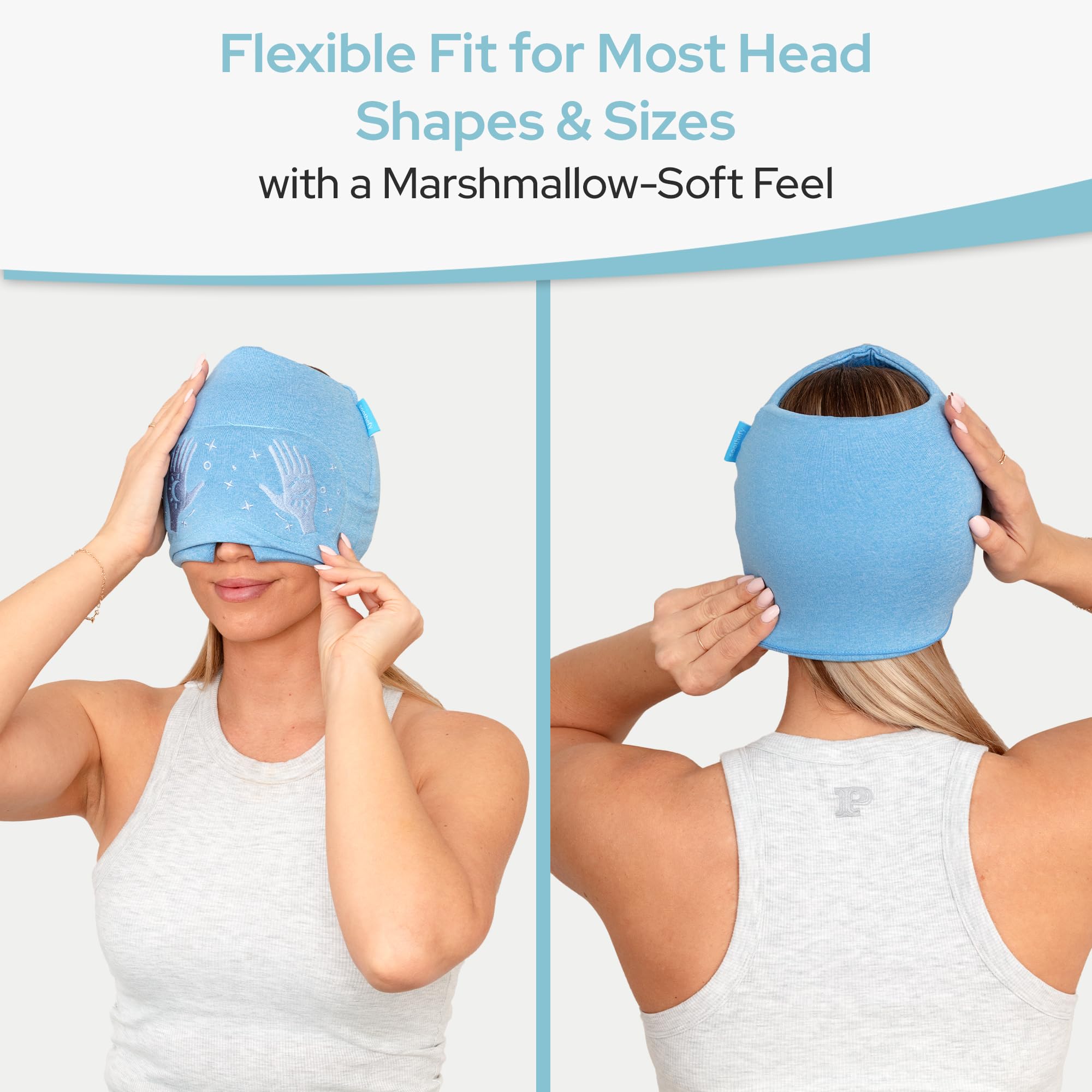 Design flexible s’adaptant à différentes tailles pour un confort durable.