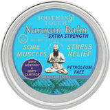 Soothing Touch Narayan, baume musculaire, texture lisse pour une application confortable.