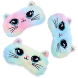 Masque Sorcristy Chaton Jaune: douceur et design ludique pour le sommeil des enfants.