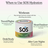 SOS Hydration formule compatible régime céto, hydratation légère.
