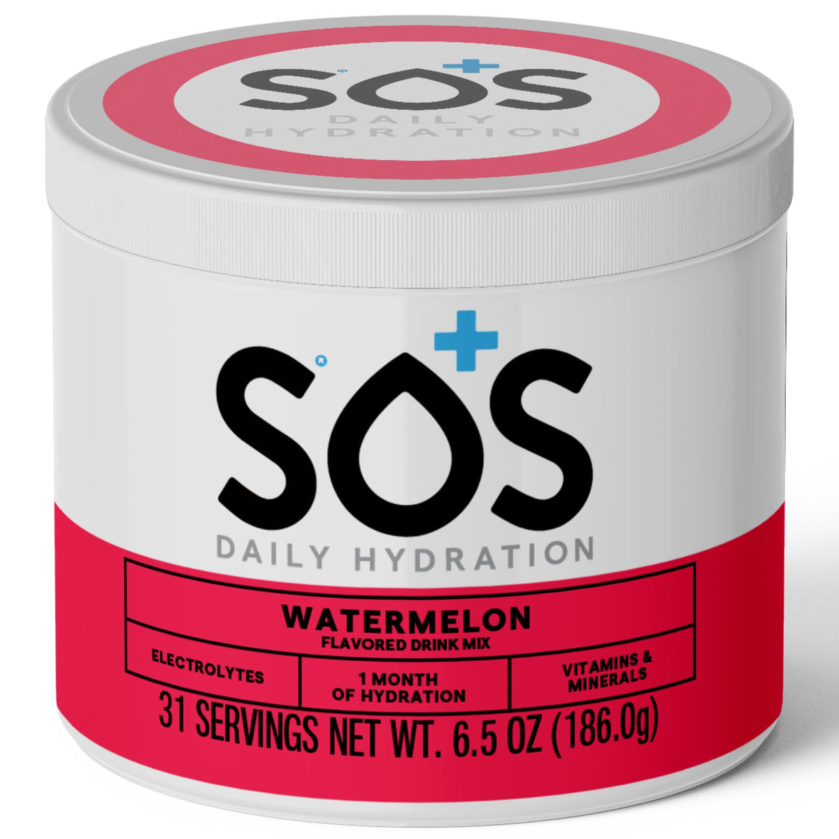 SOS Hydration pastèque – emballage pratique pour emporter