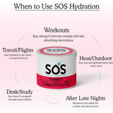 SOS Hydration pastèque – sachets faciles à transporter lors de déplacements