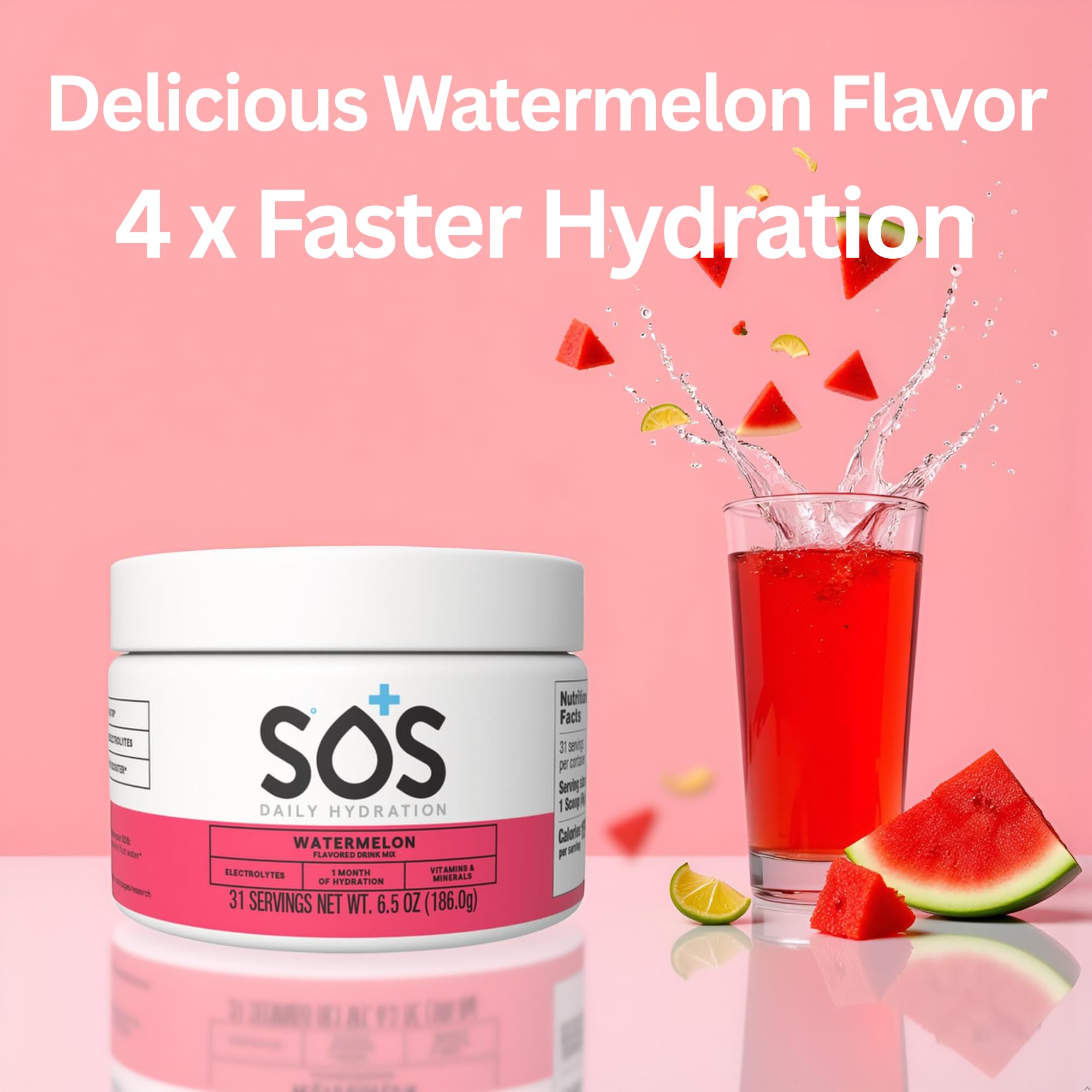 SOS Hydration pastèque – portions individuelles pour entraînement et voyage